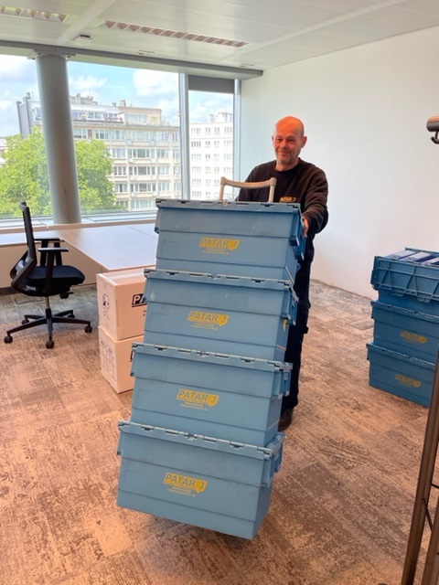 Documents office moving